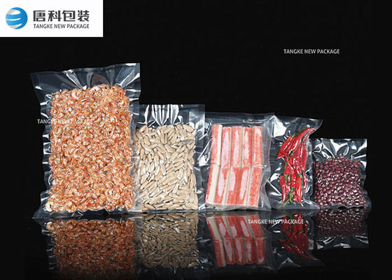 Thực phẩm Cấp độ trong suốt Túi nylon hút chân không